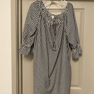 Women’s Plus Sized Avenue Off the Shoulder Sack Dress